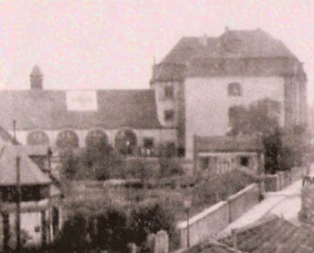 Ecole Saint Bernard vers 1914-1918 vue depuis la rue Saint Bernard